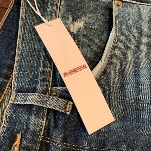 Hudson Jeans Men’s Ethan Biker Skinny Size 32 NWT! 🇬🇧 - Picture 6 of 11